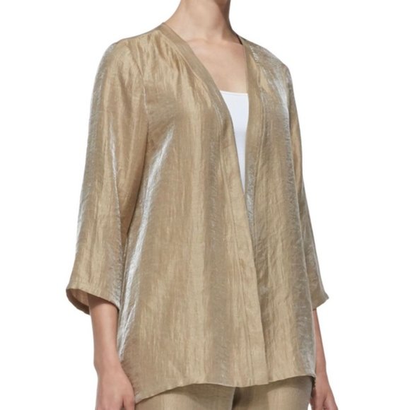 Peace of Cloth Jackets & Blazers - New Peace Of Cloth Celeste Open Front Jacket Small S